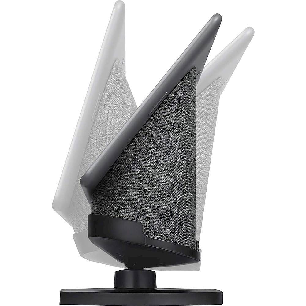 Wasserstein - Adjustable Stand for Google Nest Hub Max - Charcoal_2