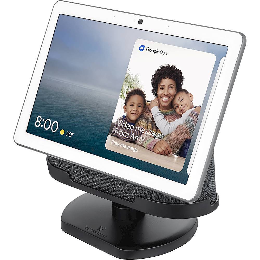 Wasserstein - Adjustable Stand for Google Nest Hub Max - Charcoal_6