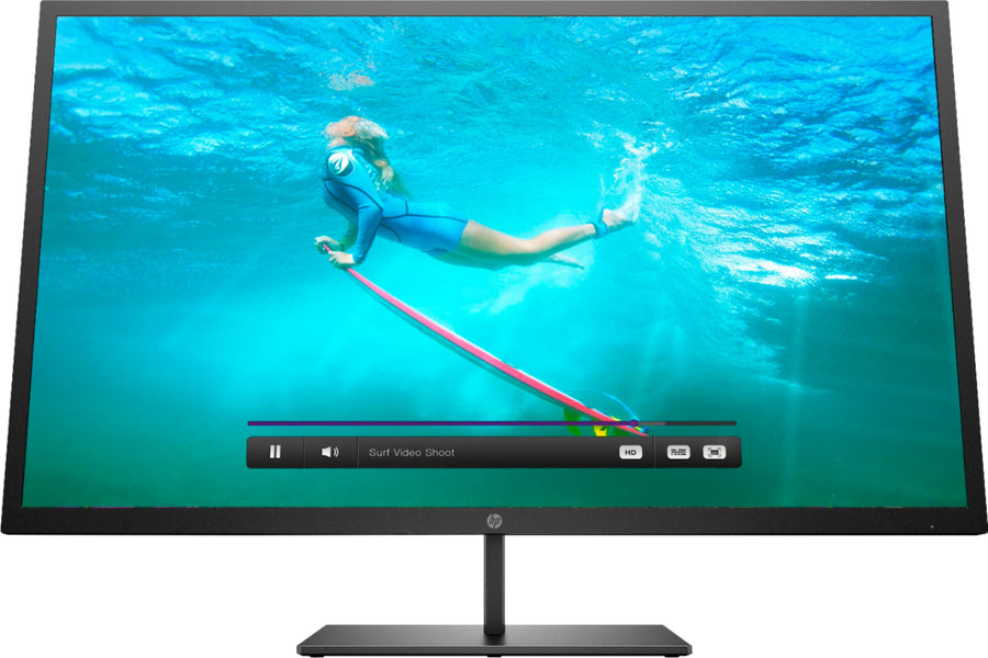 HP - Geek Squad Certified Refurbished Pavilion 32" LED QHD Monitor - Black_0