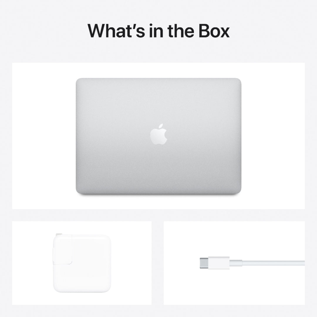 MacBook Air 13.3" Laptop - Apple M1 chip - 8GB Memory - 256GB SSD - Silver_1