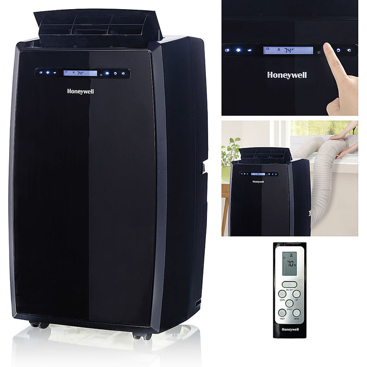 Honeywell 550-700 sq ft Portable Air Conditioner with Dual Hose - Black_20