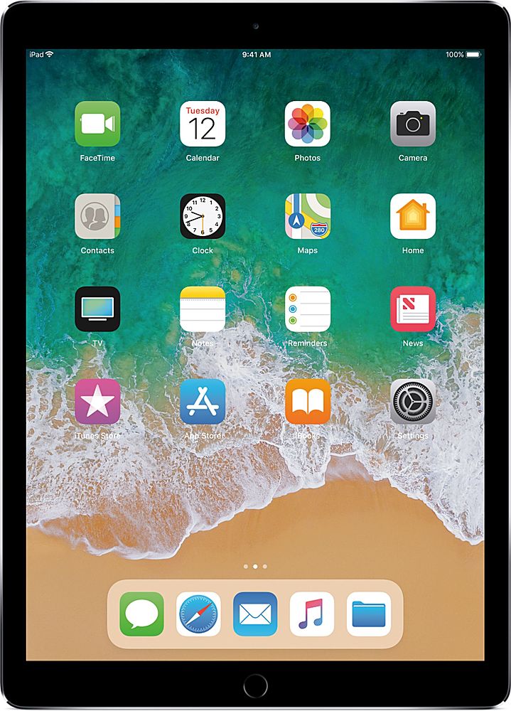 Certified Refurbished - Apple 12.9-inch iPad Pro (2nd Generation) (2017) Wi-Fi - 64GB - Space Gray_0