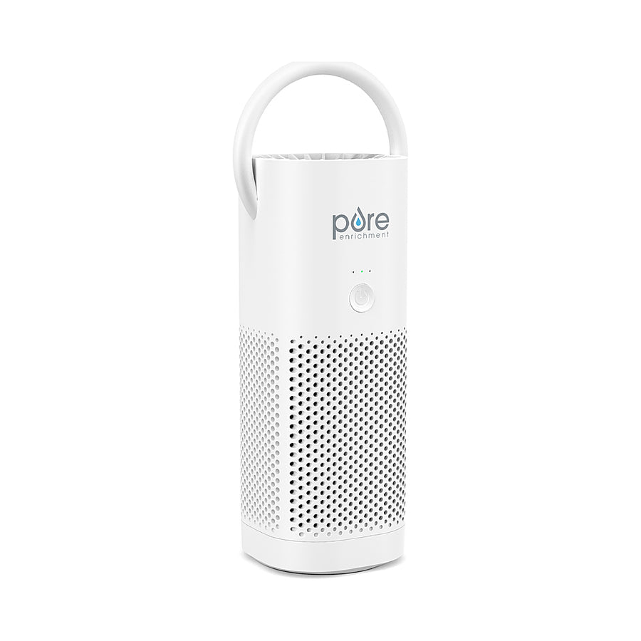 Pure Enrichment - PureZone Mini 54 Sq. Ft Portable Air Purifier - White_0