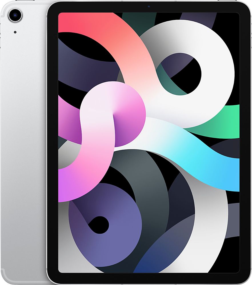 Certified Refurbished - Apple iPad Air 10.9-Inch (4th Generation) (2020) Wi-Fi - 256GB - Silver_0