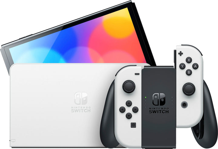 Nintendo Switch – OLED Model w/ White Joy-Con - White_5