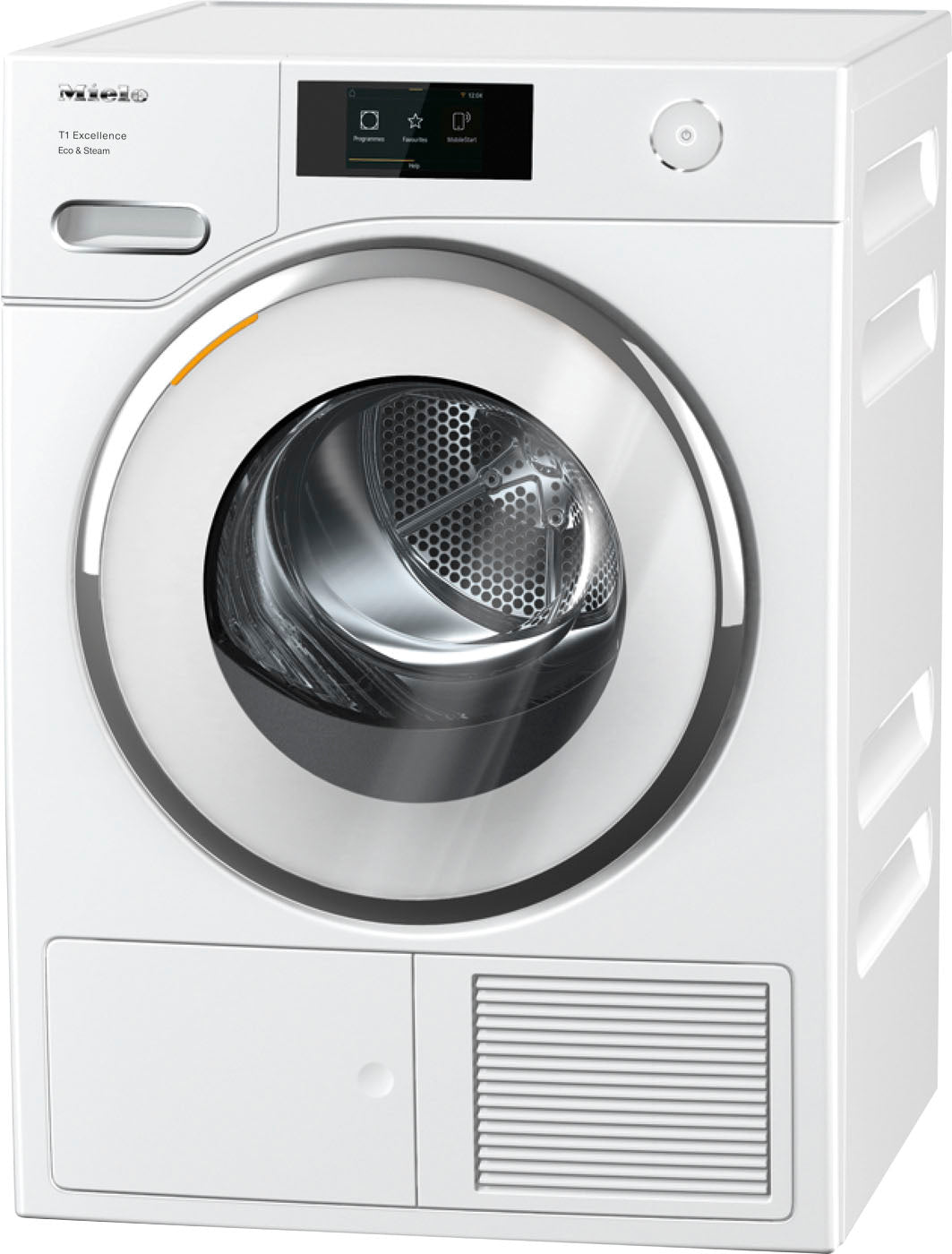 Miele TXR860 WP Eco&Steam 24" T1 Electric Dryer - Lotus white_0