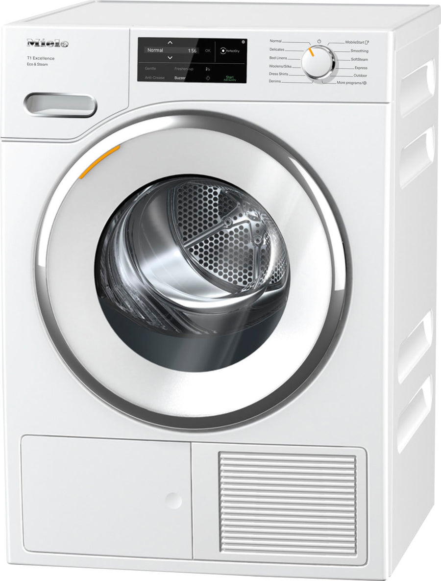 Miele - TXI680 WP Eco&Steam Electric Dryer - Lotus white_0