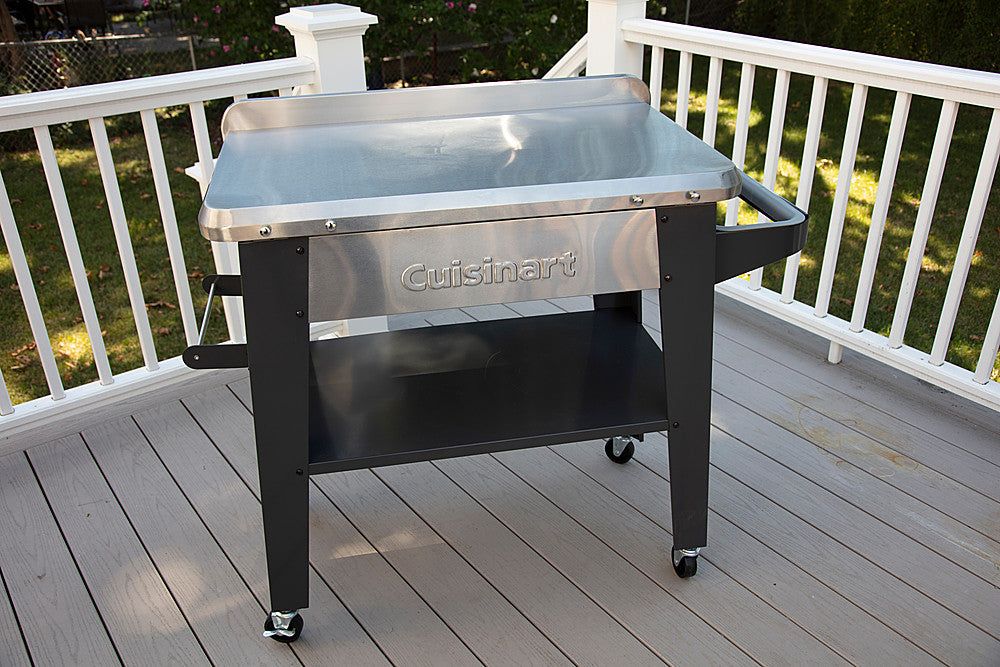 Cuisinart - Outdoor Grill Prep Table - Stainless Steel_1