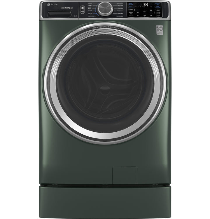 GE - Washer/Dryer Laundry Pedestal with Storage Drawer - Jade Green_2