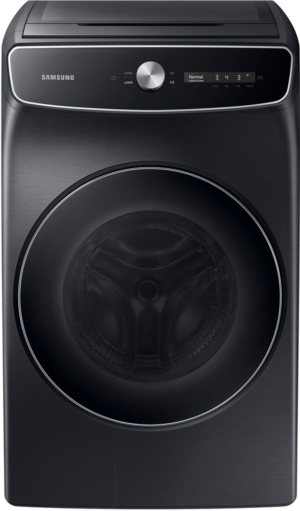 Samsung - OBX 6.0 cu. ft. Total Capacity Smart Dial Washer with FlexWash™ and Super Speed Wash - Black_0