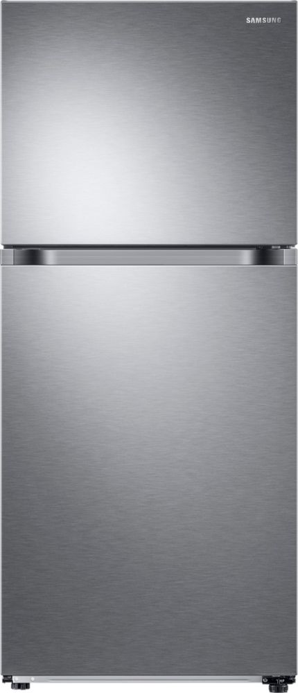 Samsung - OBX 17.6 Cu. Ft. Top-Freezer Refrigerator with  FlexZone and Ice Maker - Stainless Steel_0