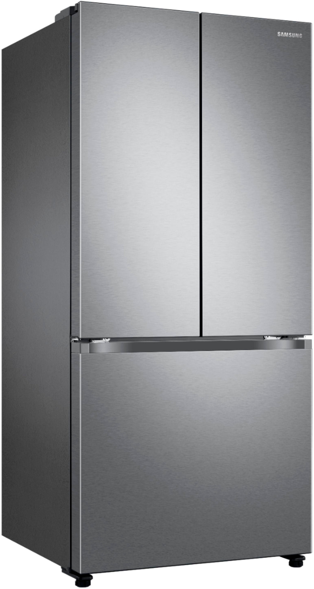 Samsung - OBX 17.5 cu. ft. 3-Door French Door Counter Depth Refrigerator with WiFi and Twin Cooling Plus® - Stainless Steel_1