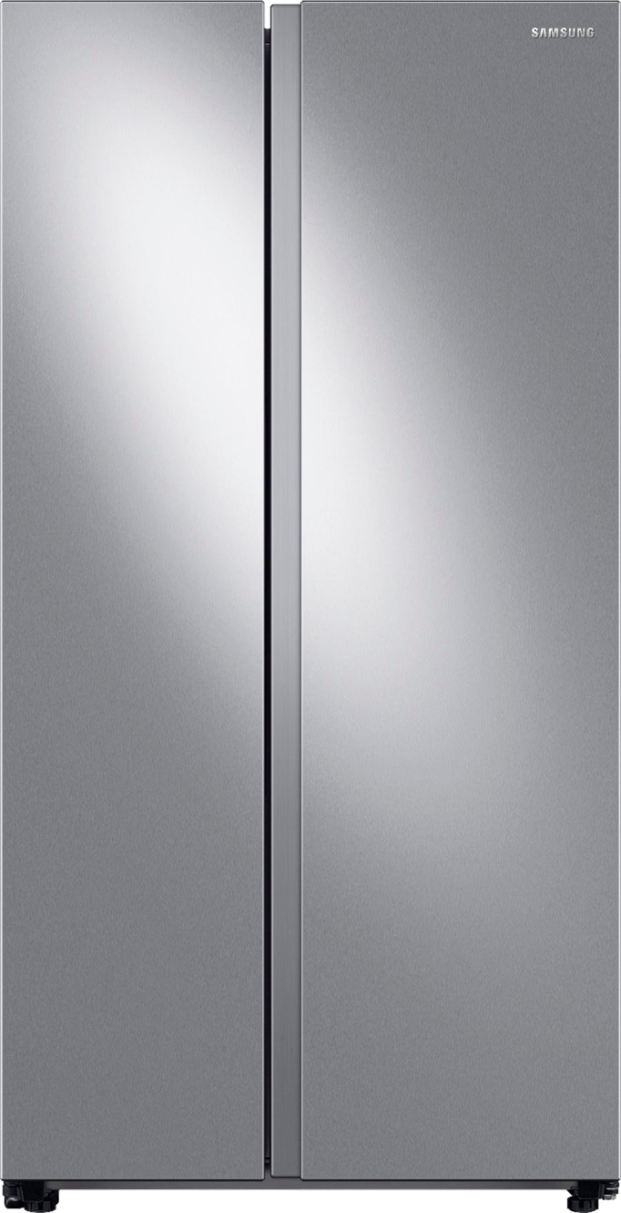 Samsung - OBX 23 cu. ft. Counter Depth Side-by-Side Refrigerator with WiFi and All-Around Cooling - Stainless Steel_0