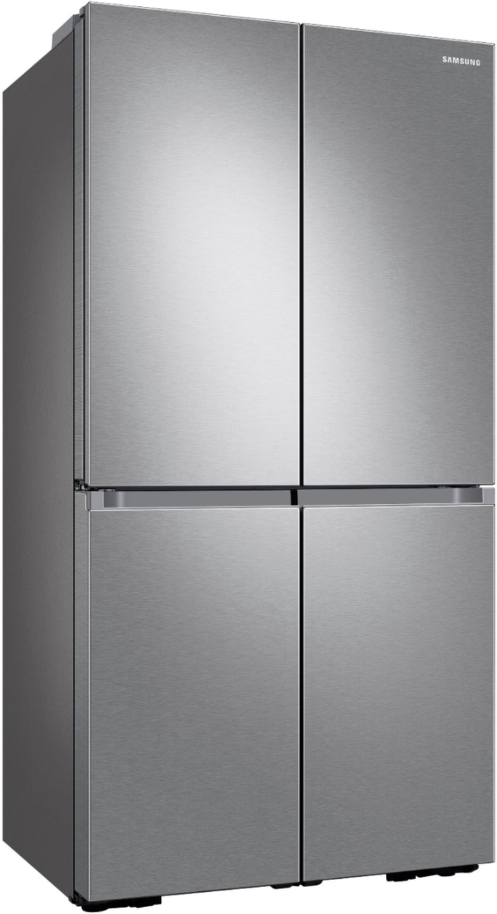 Samsung - OBX 23 cu. ft. 4-Door Flex French Door Counter Depth Refrigerator with WiFi, Beverage Center and Dual Ice Maker - Stainless Steel_1