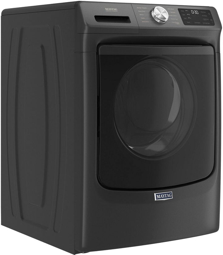 Maytag - 4.5 Cu. Ft. High Efficiency Stackable Front Load Washer with Steam and Extra Power Button - Volcano Black_7