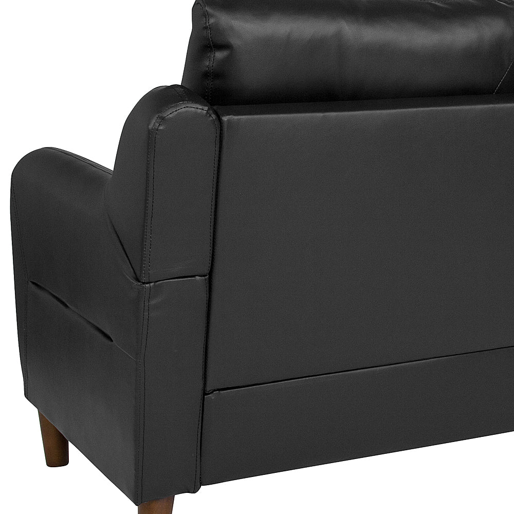 Alamont Home - Newton Hill Living Room Loveseat - Black_7