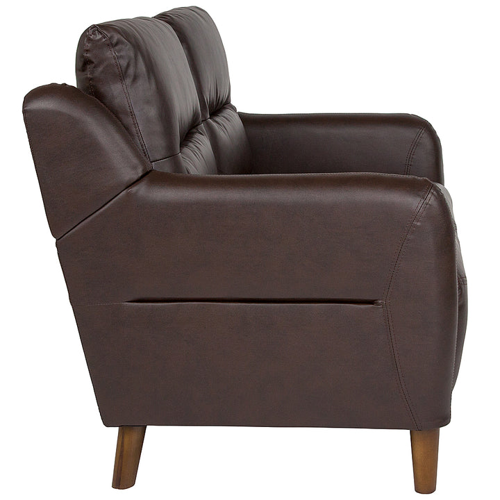 Alamont Home - Newton Hill Living Room Loveseat - Brown_6