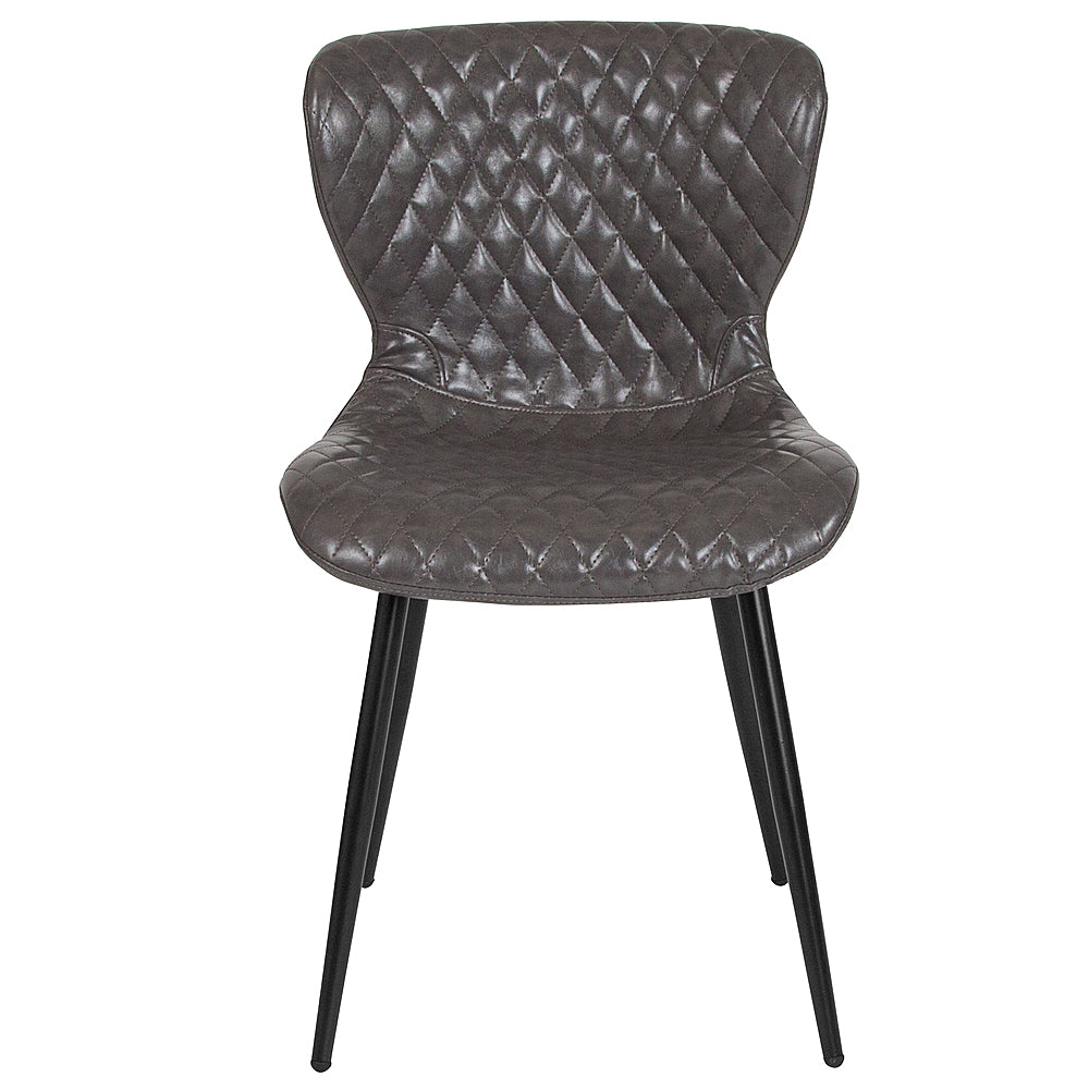 Alamont Home - Bristol Accent Chair - Gray Vinyl_1