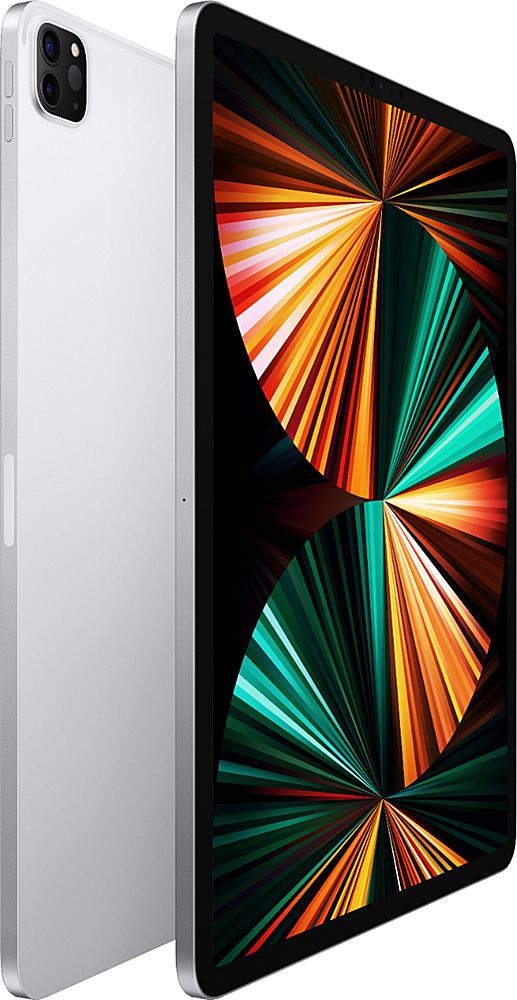 Certified Refurbished - Apple 12.9-Inch iPad Pro (5th Generation) (2021) Wi-Fi - 128GB - Silver_1
