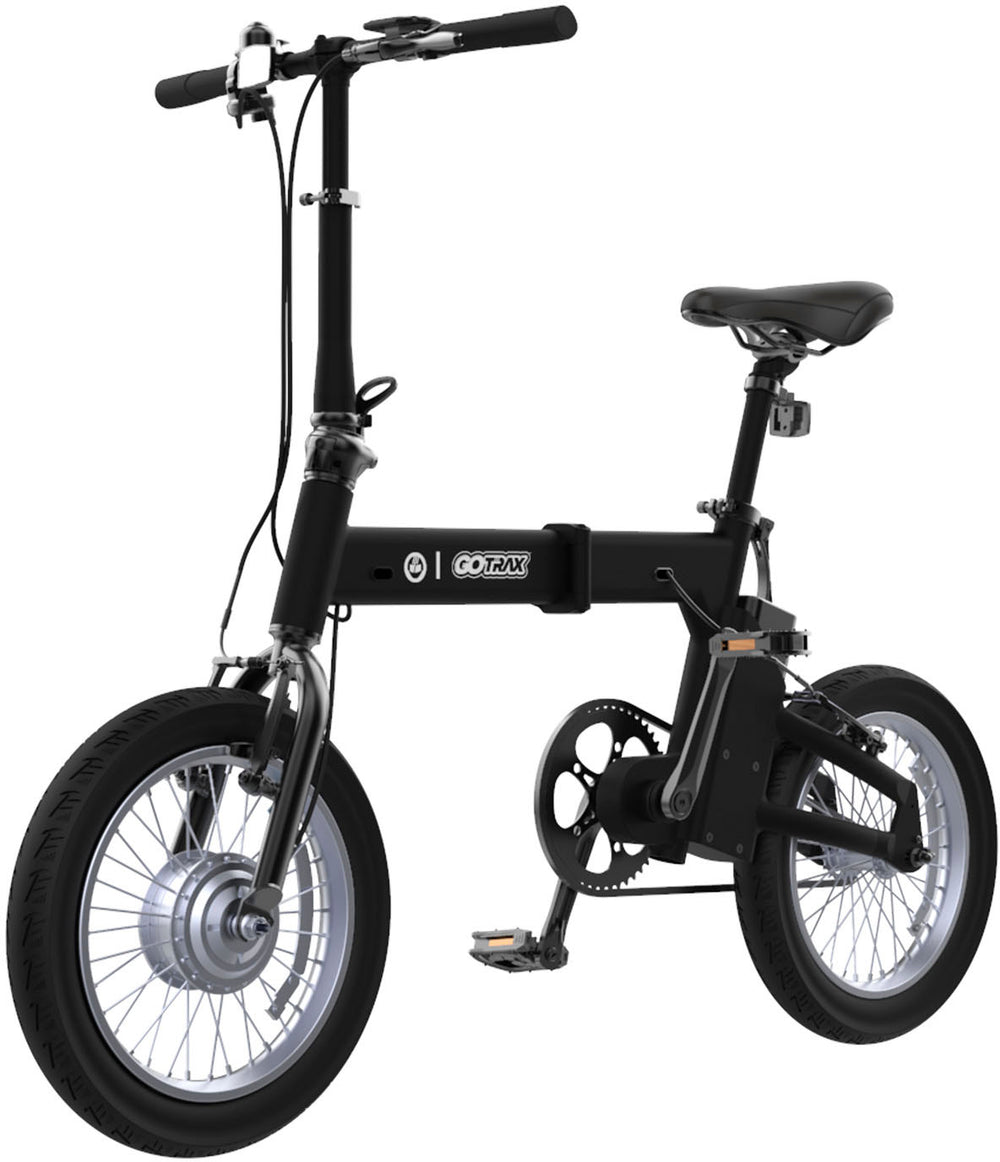 GoTrax - Shift S1 Foldable Ebike w/ 15 mile Max Operating Range and 20 MPH Max Speed - Black_1