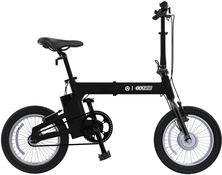 GoTrax - Shift S1 Foldable Ebike w/ 15 mile Max Operating Range and 20 MPH Max Speed - Black_0