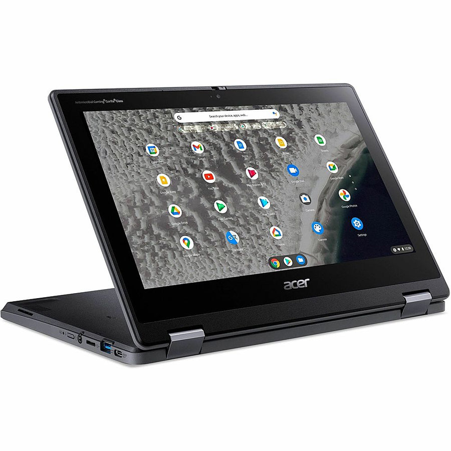 Acer - Chromebook Spin 511 R753T 2-in-1 11.6" Touch Screen Laptop - Intel Celeron with 4GB Memory - 32 GB eMMC - Shale Black_0
