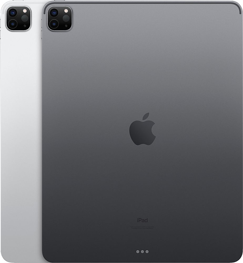 Certified Refurbished - Apple 12.9-Inch iPad Pro (5th Generation) (2021) Wi-Fi + Cellular - 128GB - Silver (Unlocked)_2
