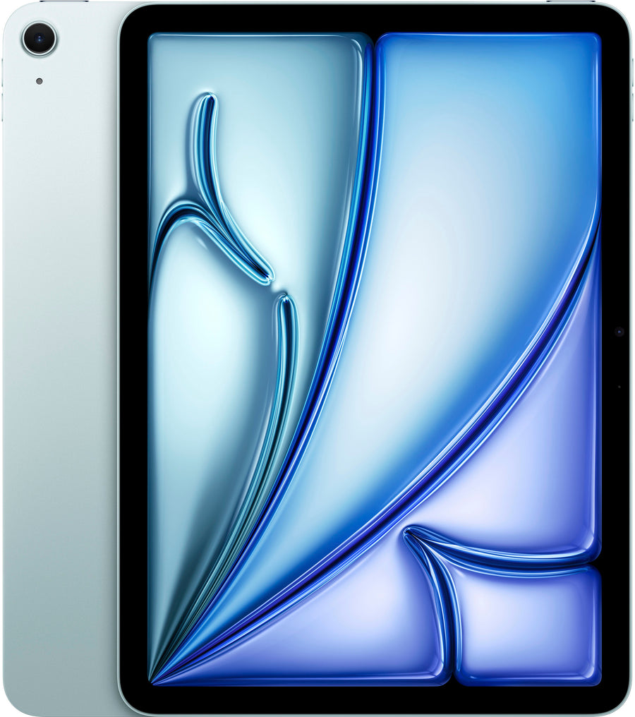 Apple - 11-inch iPad Air (Latest Model) M2 chip Wi-Fi 128GB - Blue_0