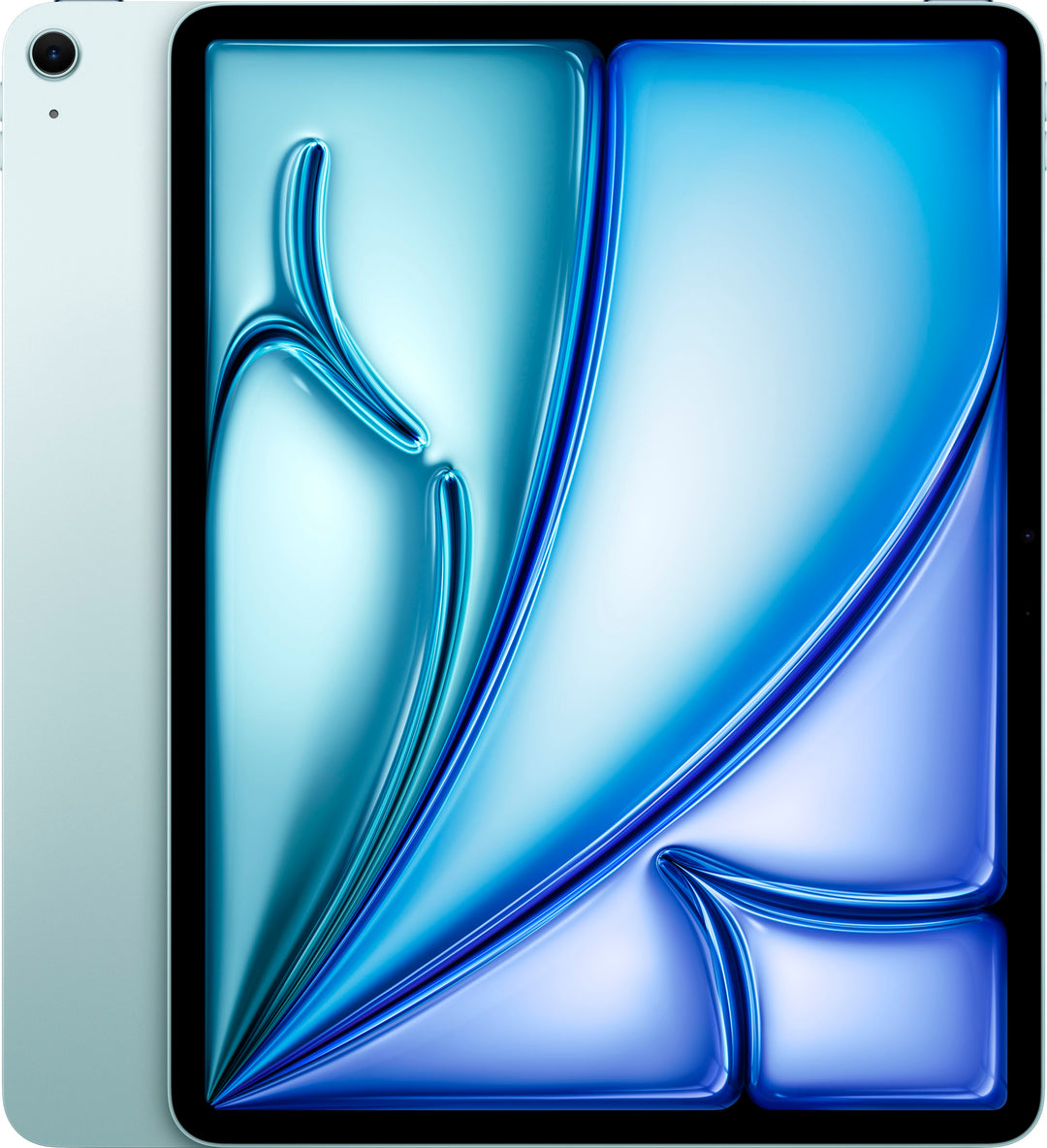 Apple - 13-inch iPad Air (Latest Model) M2 chip Wi-Fi 128GB - Blue_0