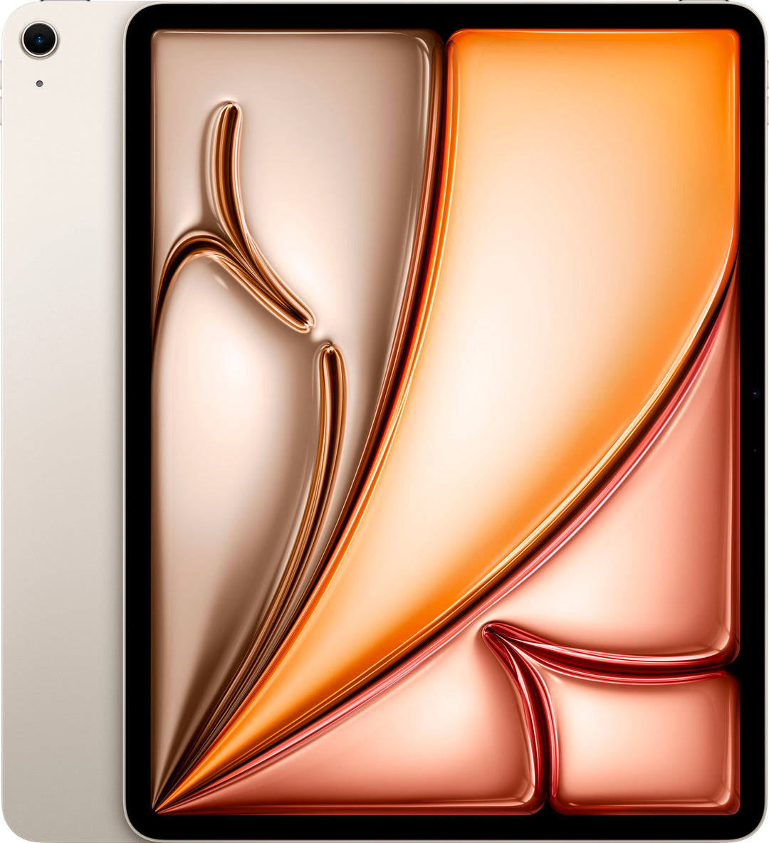 Apple - 13-inch iPad Air (Latest Model) M2 chip  Wi-Fi 256GB - Starlight_0
