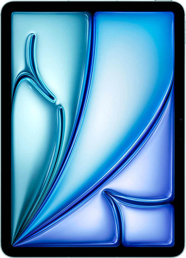 Apple - 11-inch iPad Air (Latest Model) M2 chip Wi-Fi + Cellular 128GB - Blue (Unlocked)_9