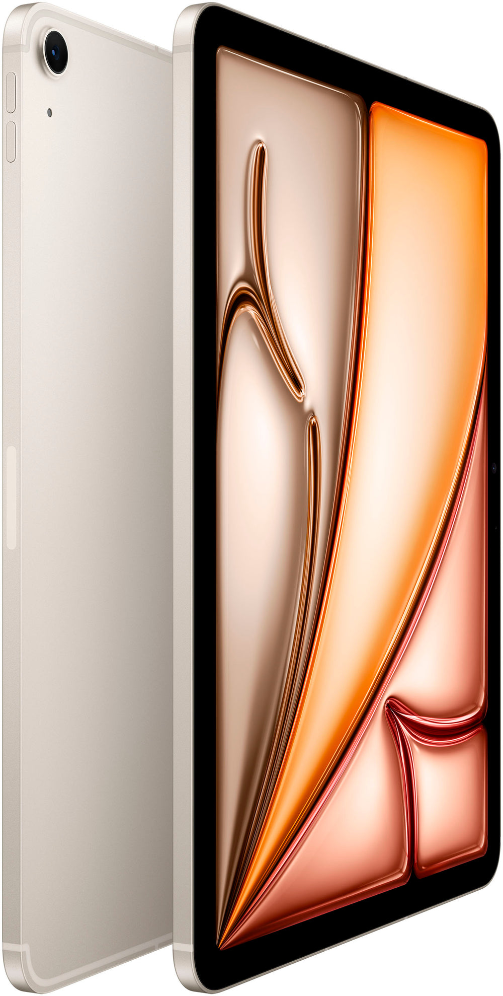 Apple - 11-inch iPad Air (Latest Model) M2 chip Wi-Fi + Cellular 128GB - Starlight (Unlocked)_1