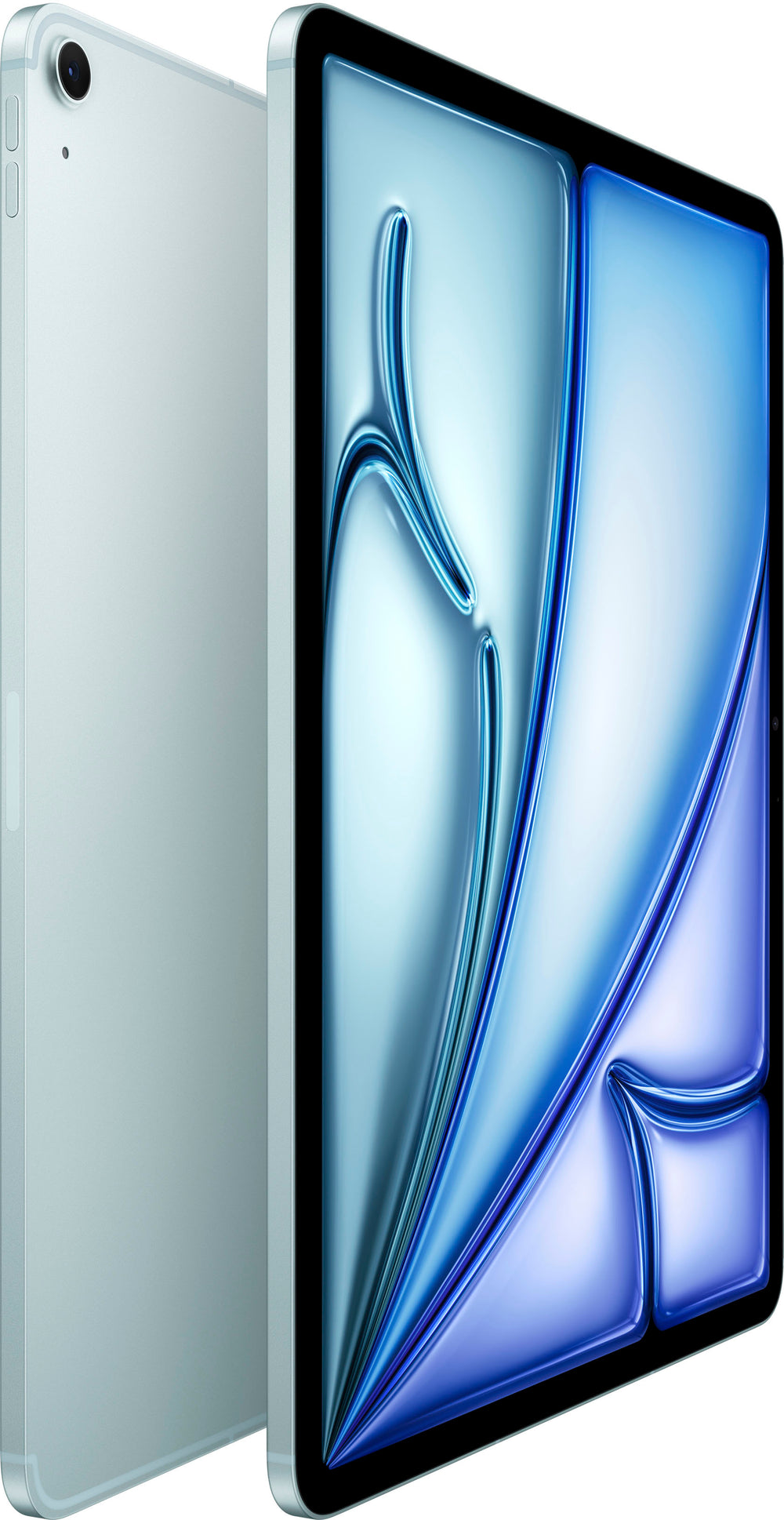 Apple - 13-inch iPad Air (Latest Model) M2 chip Wi-Fi + Cellular 128GB - Blue (Unlocked)_1