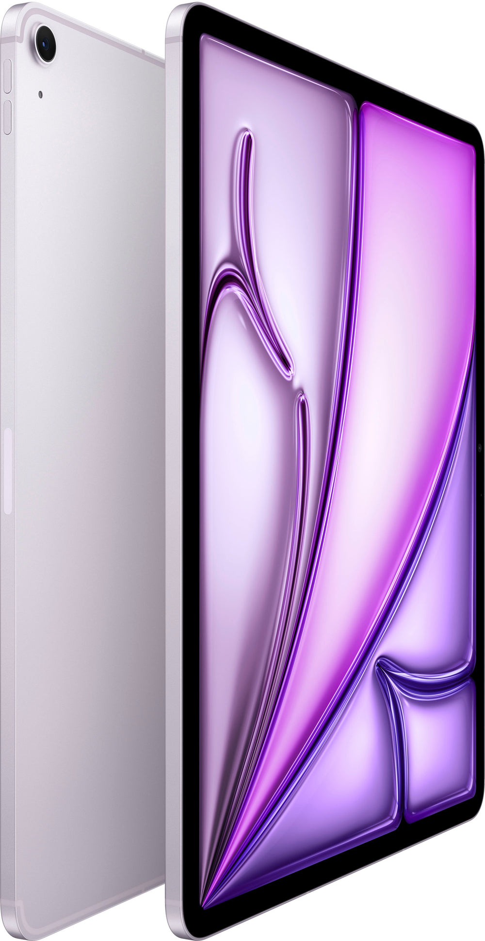 Apple - 13-inch iPad Air (Latest Model) M2 chip Wi-Fi + Cellular 128GB - Purple (Unlocked)_1
