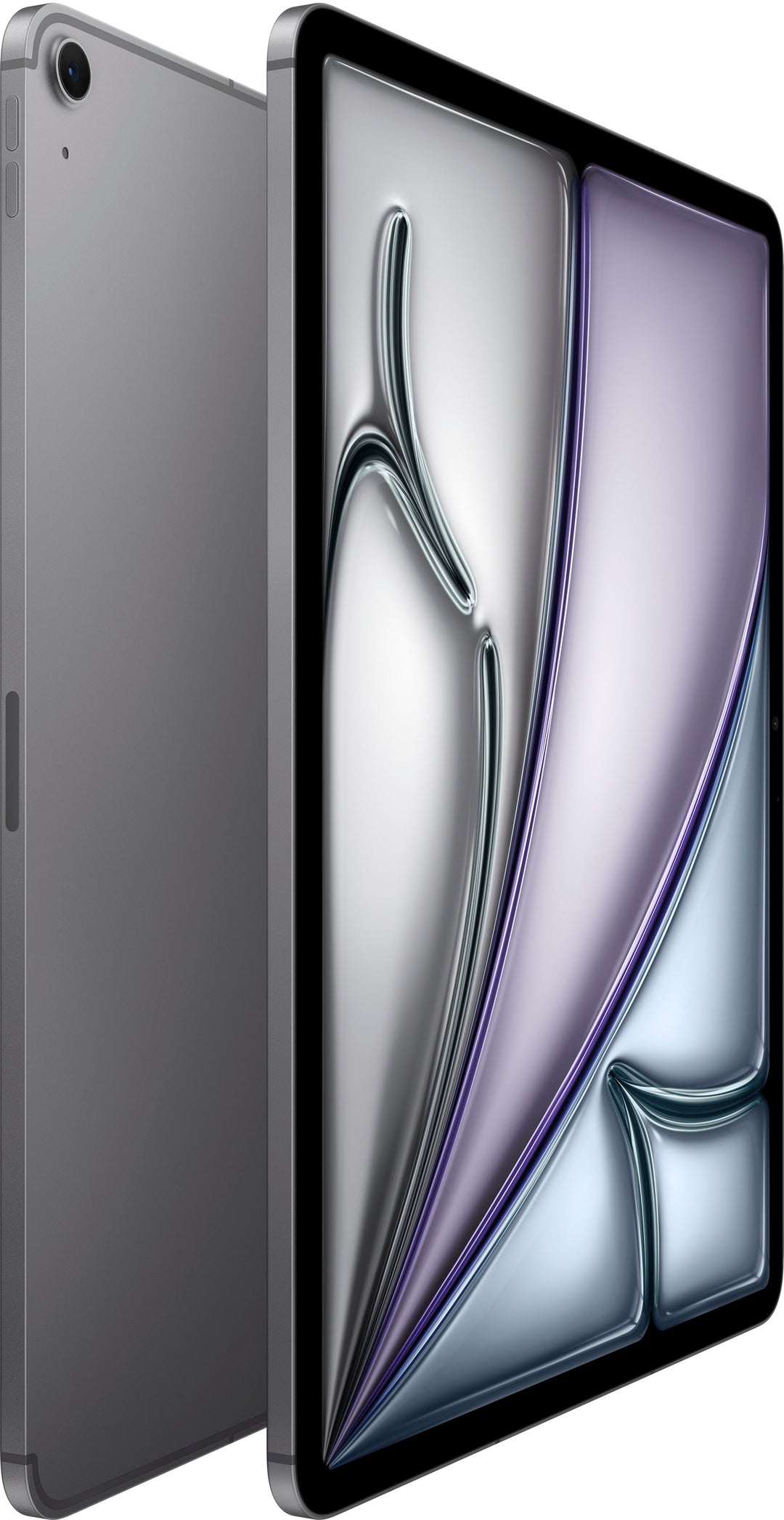 Apple - 13-inch iPad Air (Latest Model) M2 chip Wi-Fi + Cellular 128GB - Space Gray (Unlocked)_1