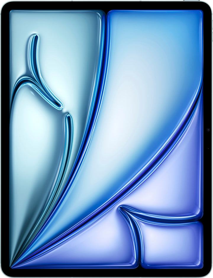 Apple - 13-inch iPad Air (Latest Model) M2 chip Wi-Fi + Cellular 1TB - Blue (Unlocked)_9