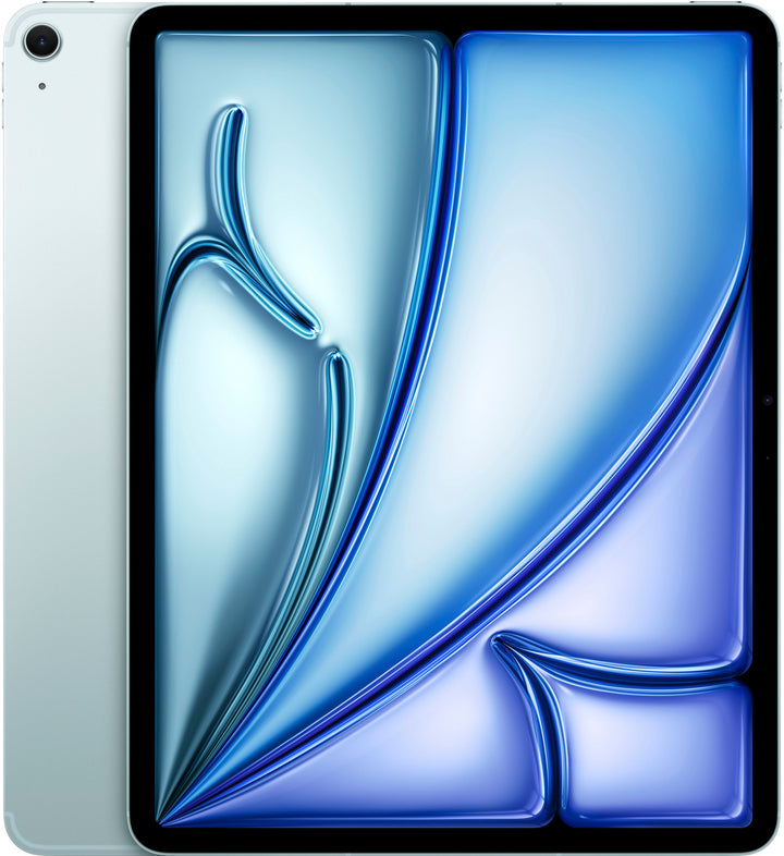 Apple - 13-inch iPad Air (Latest Model) M2 chip Wi-Fi + Cellular 512GB - Blue (Unlocked)_0
