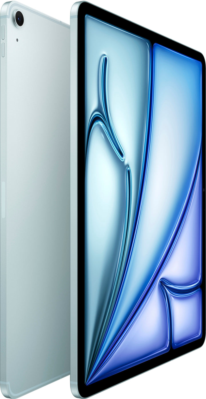 Apple - 13-inch iPad Air (Latest Model) M2 chip Wi-Fi + Cellular 512GB - Blue (Unlocked)_1