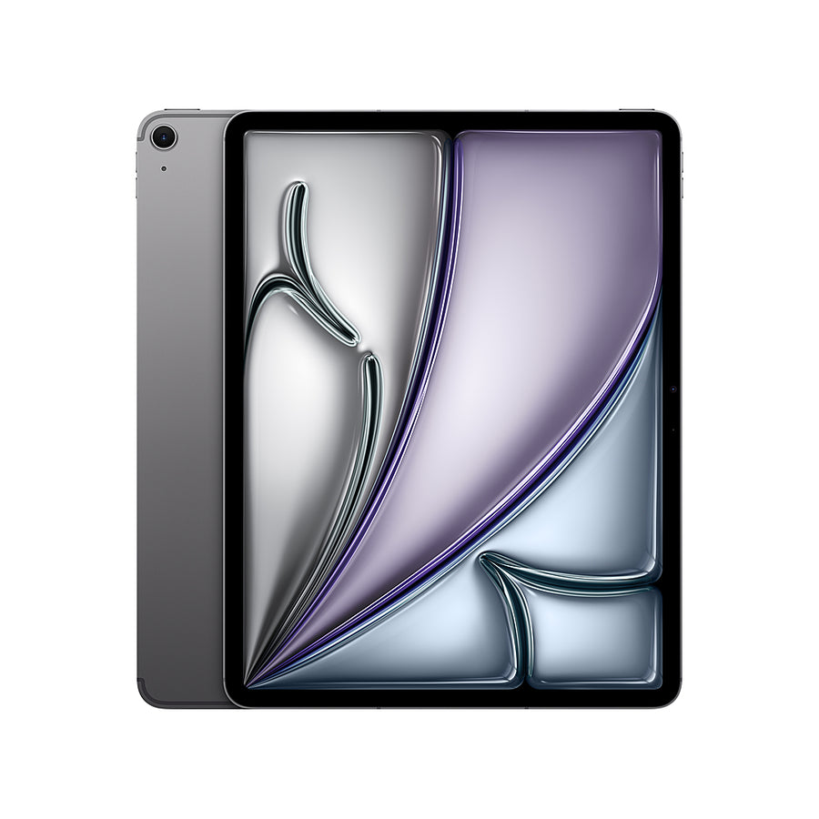 Apple - 13-inch iPad Air (Latest Model) M2 chip Wi-Fi + Cellular 128GB - Space Gray (Verizon)_0