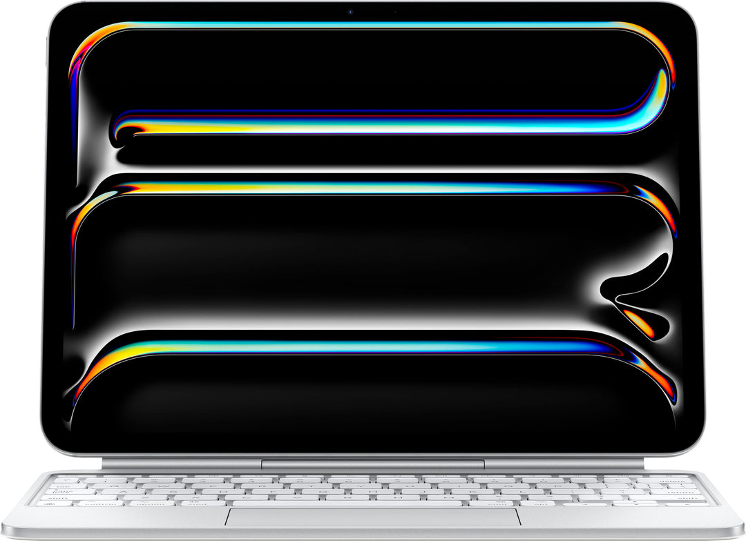 Apple - Magic Keyboard for iPad Pro 11‑inch (M4) - White_0