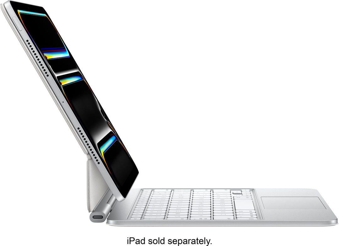 Apple - Magic Keyboard for iPad Pro 11‑inch (M4) - White_1