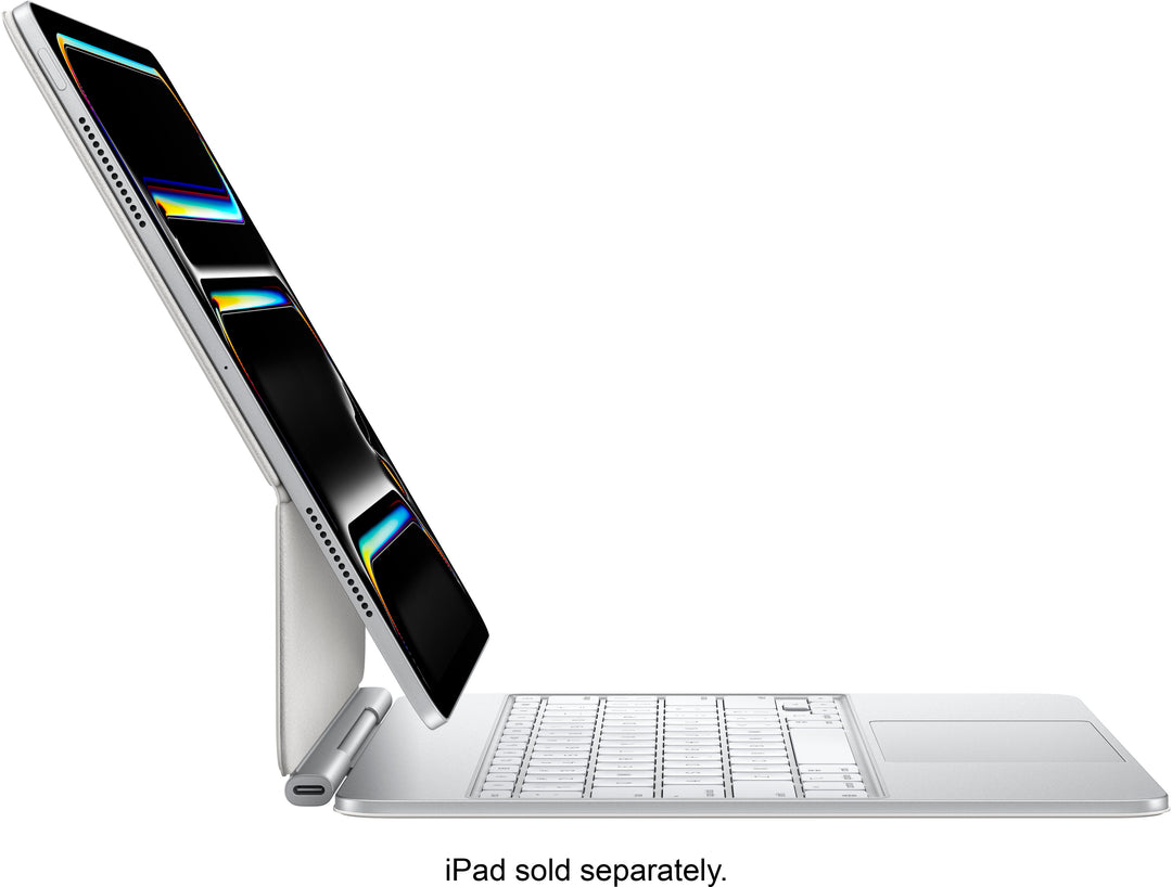 Apple - Magic Keyboard for iPad Pro 13‑inch (M4) - White_1