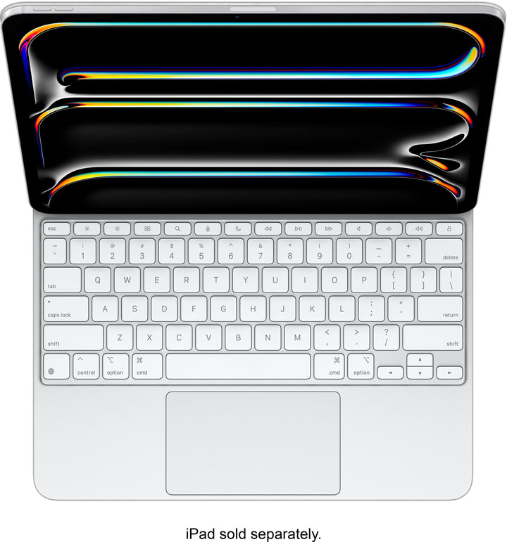 Apple - Magic Keyboard for iPad Pro 13‑inch (M4) - White_3