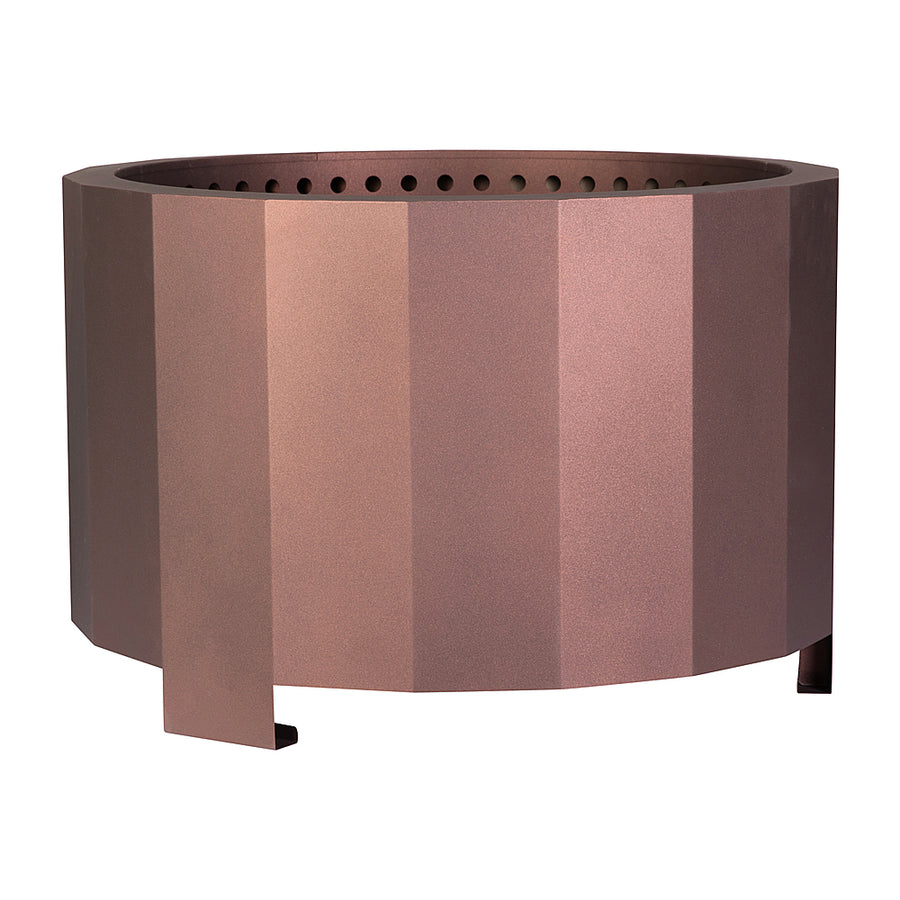 Alamont Home - Titus Commercial Grade 27" Outdoor Smokeless Wood Burning Fire Pit - Bronze_0