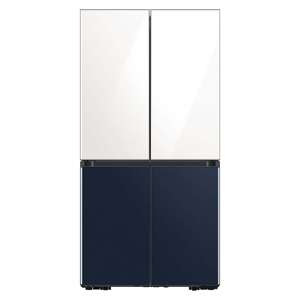 Samsung - Open Box BESPOKE 23 cu. ft. 4-Door Flex French Door Refrigerator with WiFi and Customizable panels (sold separately) - Custom Panel Ready_0