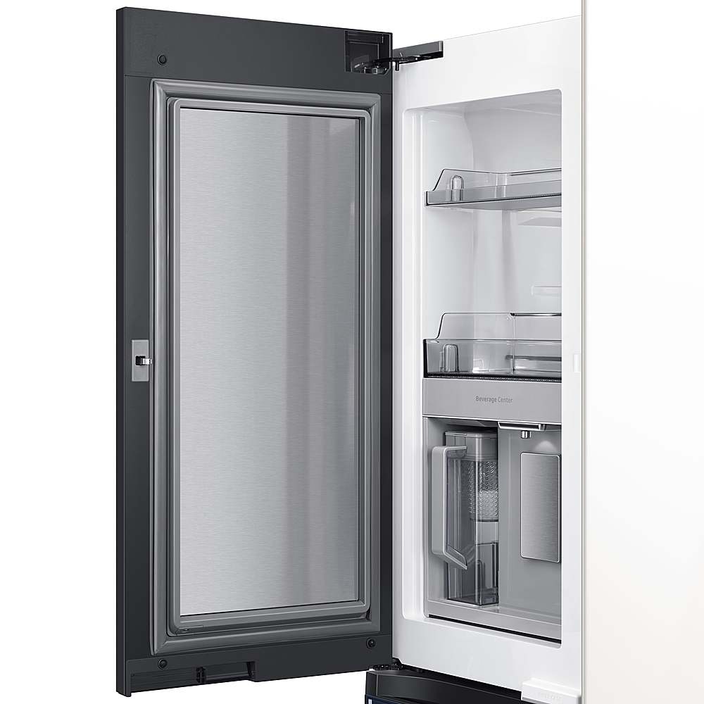 Samsung - Open Box BESPOKE 23 cu. ft. 4-Door Flex French Door Refrigerator with WiFi and Customizable panels (sold separately) - Custom Panel Ready_4