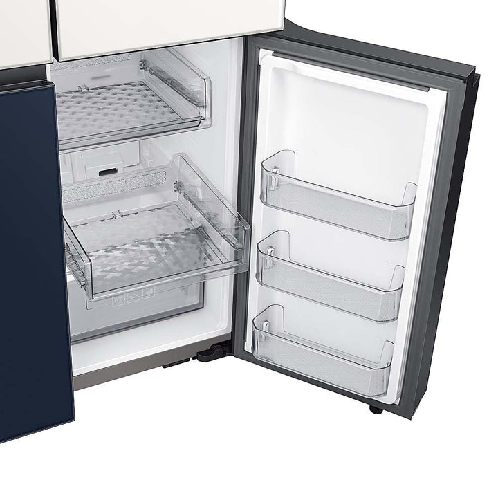 Samsung - Open Box BESPOKE 23 cu. ft. 4-Door Flex French Door Refrigerator with WiFi and Customizable panels (sold separately) - Custom Panel Ready_8