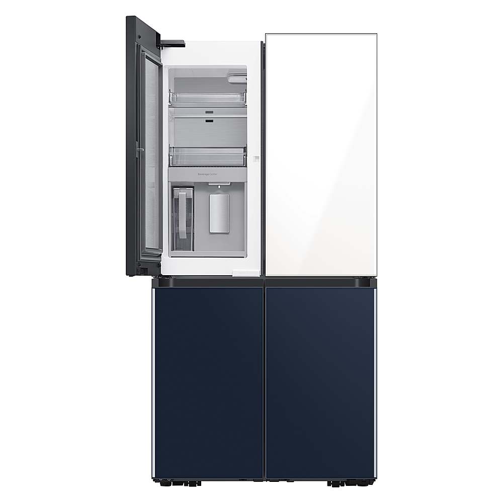 Samsung - Open Box BESPOKE 23 cu. ft. 4-Door Flex French Door Refrigerator with WiFi and Customizable panels (sold separately) - Custom Panel Ready_10