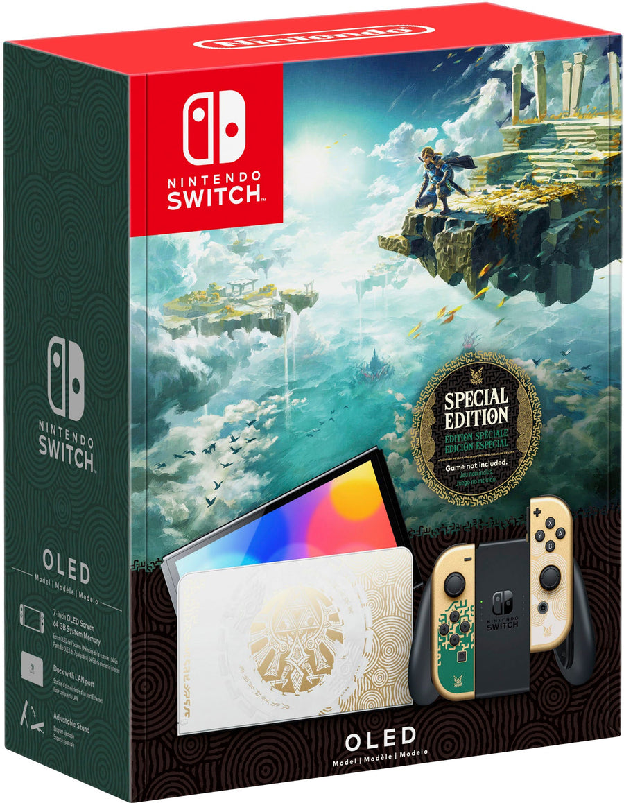 Nintendo - Switch OLED Console - The Legend of Zelda: Tears of the Kingdom Edition_0