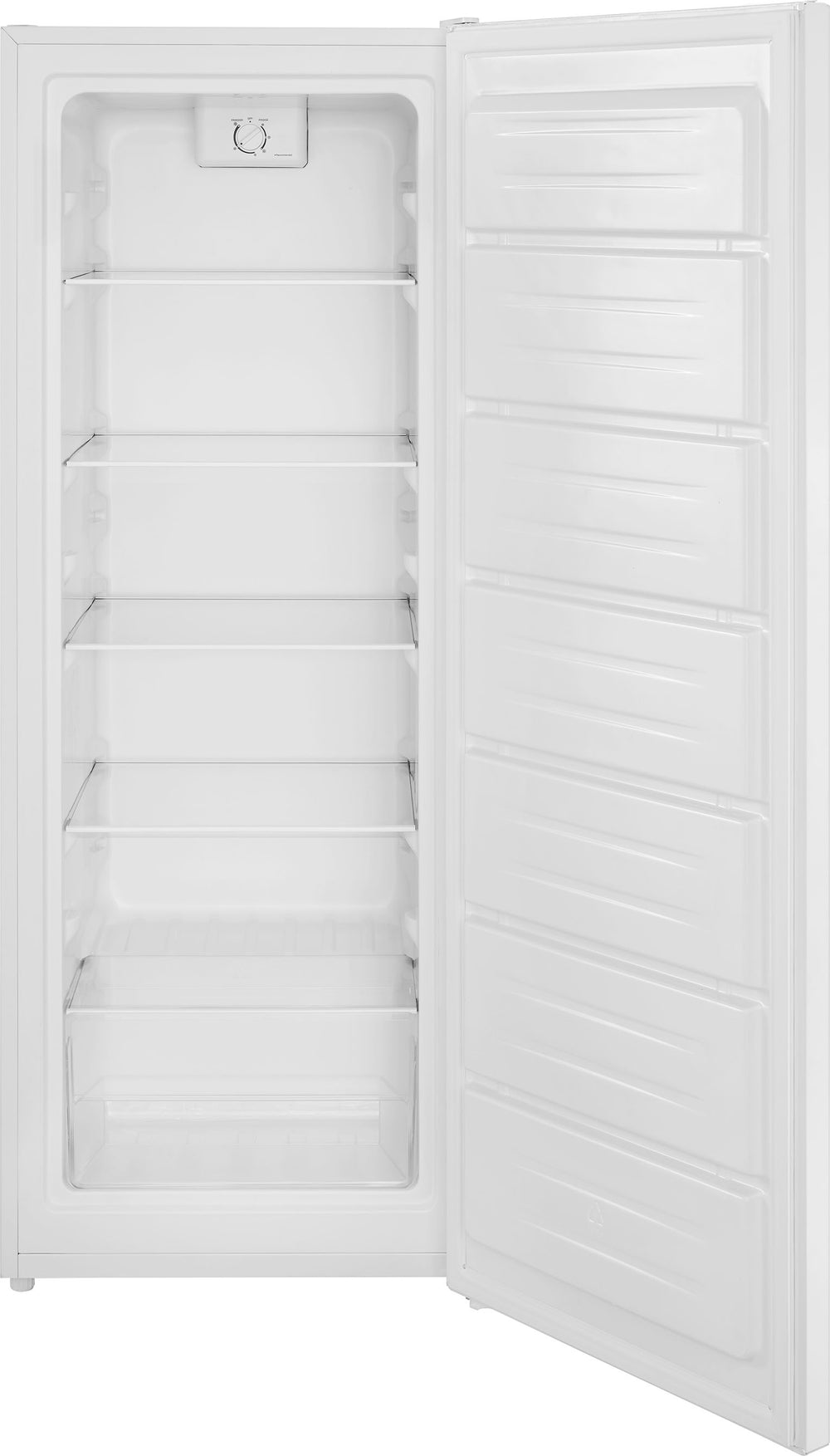 Insignia™ - 7 Cu. Ft. Garage Ready Upright Convertible Freezer with ENERGY STAR Certification - White_1